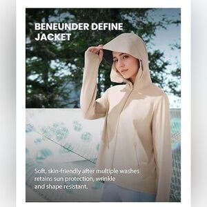 Beneunder UPF 50+ Sun Protection Jacket Pale Pink - Size S